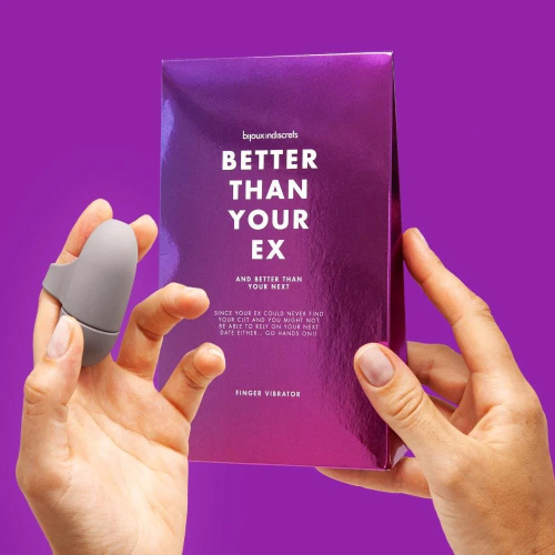 Bijoux Indiscrets Better Than Your Ex - Вибратор на палец, 6х2.9 см