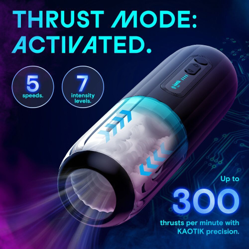 Смарт-мастурбатор Kaotik Labs The Shockwave - купити в Україні | Секс шоп SEX-SHOP.ua
