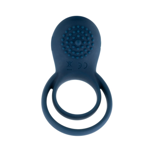 Эрекционное виброкольцо Boners Vibrating Double Cock Ring