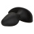 CalExotics Silicone Perfect Plug - силиконовая анальная пробка, 9х4,5 см (чёрный)