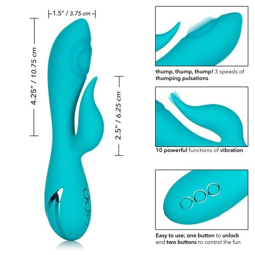 CalExotics Santa Monica Starlet вибратор кролик, 10.8х3.8 см