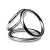 Sinner Gear Unbendable - Triad Chamber Metal Cock and Ball Ring - Large тройное эрекционное кольцо Sinner Gear Unbendable - Triad Chamber Metal Cock and Ball Ring - Large тройное эрекционное кольцо