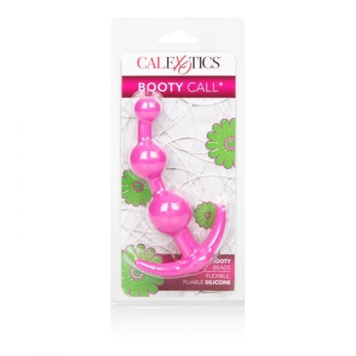 CalExotics Booty Call Booty Beads - анальная елочка, 12х3.25 см (пурпурный)