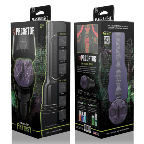 Мастурбатор Fleshlight Fantasy Predator - купити в Україні | Секс шоп SEX-SHOP.ua