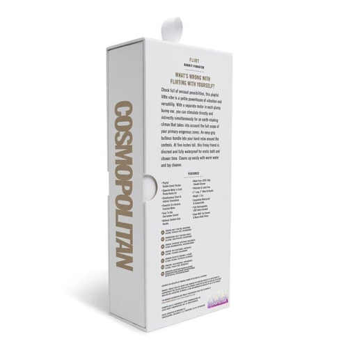 Cosmopolitan Flirt Vibrator - универсальный вибратор (розовый)