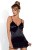 Сексуальный комплект Obsessive Blackbella chemise  (L/XL)