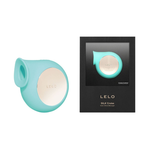 LELO Sila Cruise - вакуумный стимулятор клитора, 8х3.5 см (мятный)