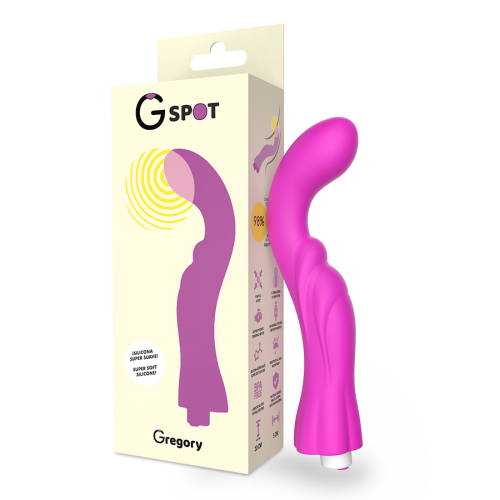 G-SPOT GREGORY - Вибратор для зоны G, 17 см (фиолетовый)