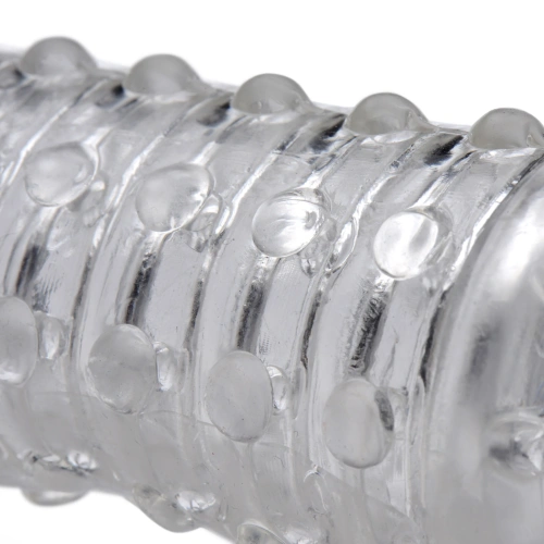 Size Matters 1.5" Inch Penis Enhancer Sleeve - Clear - Насадка на пенис, 17,7 см (прозрачный)