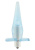 Анальный вибратор Power Buttplug, 9,5х3,5 см (голубой) Анальный вибратор Power Buttplug, 9,5х3,5 см (голубой)