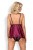 Obsessive 845-BAB-5 babydoll - сексуальный бэби долл с кружевными трусиками, L/XL (фиолетовый) Obsessive 845-BAB-5 babydoll - сексуальный бэби долл с кружевными трусиками, L/XL (фиолетовый)