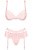 Obsessive Heartina set - Комплект секси белья: бюст, трусики и пояс для чулок, L/XL (розовый) Obsessive Heartina set - Комплект секси белья: бюст, трусики и пояс для чулок, L/XL (розовый)