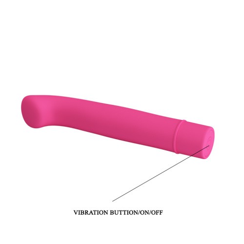 Pretty Love Bogey Vibrator Pink - Стимулятор точки G, 15х2.6 см (розовый)