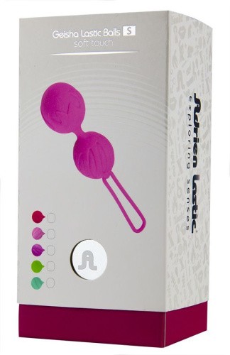 Adrien Lastic Geisha Lastic Balls Mini S - маленькие вагинальные шарики (розовый), 3.4 см