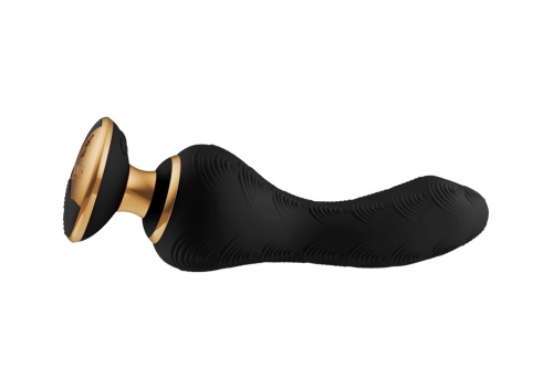 Shunga - Sanya Intimate Massager - Вібратор для точки G, 18.5х3.8 см (чорний) - купити в Києві, Україні