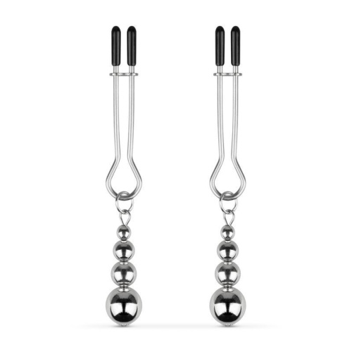 Зажимы для сосков Bedroom Fantasies: Nipple Clamps with Beaded Chain