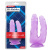 Hi-Rubber Dildo 7.9 " двойной фаллоимитатор на присоске, 23х4.6 см (фиолетовый) Hi-Rubber Dildo 7.9 " двойной фаллоимитатор на присоске, 23х4.6 см (фиолетовый)