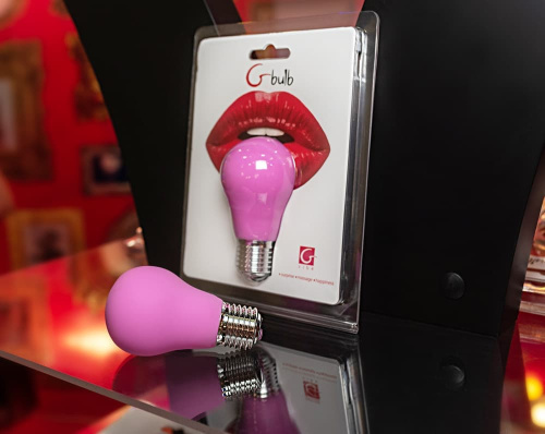 Gvibe Gbulb Cotton Candy - оригінальний вібромасажер для тіла, 10. 4х5. 8 см (рожевий) - купити в Києві, Україні