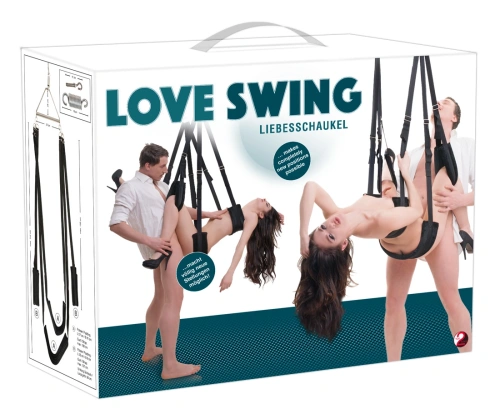 Love Swing - Секс гойдалка, 200 см (чорний) - купити в Києві, Україні