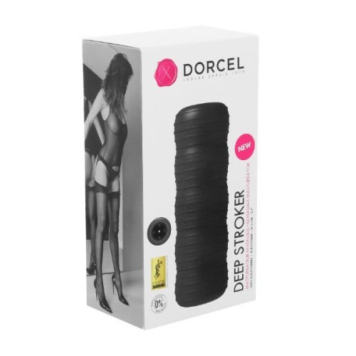 Dorcel Deep Stroker двусторонний мастурбатор, два рельефа, 14.5х4.7 см