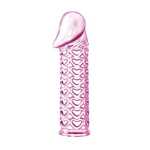 Насадка на член Baile Silikon Sleeve, +2.2 см