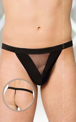SoftLine Thong 4426 - Мужские трусы, S-L (черный)