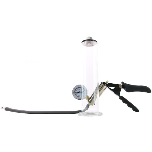 Topco Sales 4M Endurance Penis Pumping Set, 2 - Вакуумная помпа с мощным насосом, 23х5.1 см