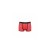 Passion - 046 SHORT PARKER red - Сексуальные мужские трусы с открытой попкой, L/XL