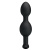 Pretty Love silicone Anal balls - Анальна пробка зі зміщеним центром ваги, 12.5х2.3-3.3 см (чорна) - купити в Києві, Україні Pretty Love silicone Anal balls - Анальна пробка зі зміщеним центром ваги, 12.5х2.3-3.3 см (чорна) - купити в Києві, Україні