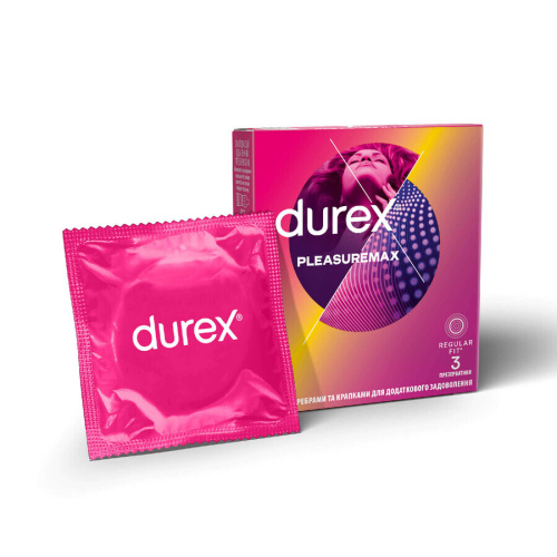 Durex №3 Pleasuremax, 3 шт