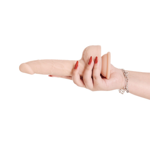 Фаллоимитатор с пульсацией Naked Addiction 8.5” Thruster, 21,6 см