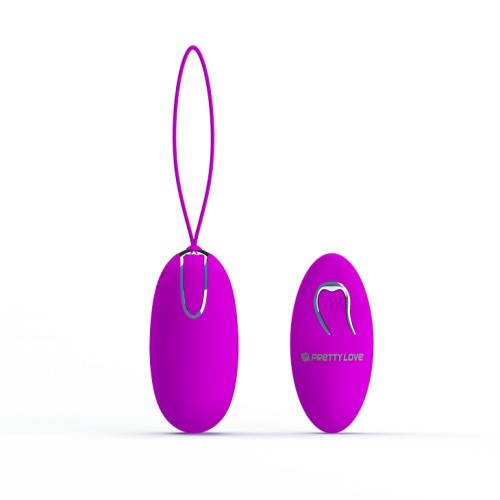 Pretty Love Joyce Vibrating Egg Purple - Виброяйцо, 7,8 см (фиолетовый)