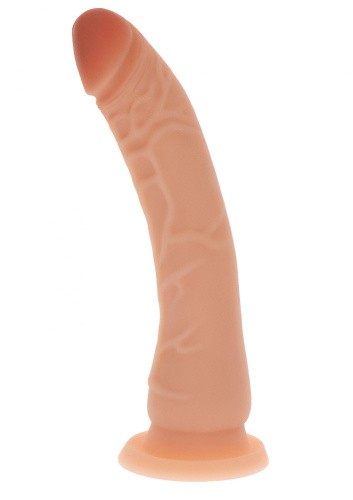 Get Real Silicone Dong 8.5 Inch силіконовий фалоімітатор на присосці, 21х3.5 см (тілесний) - купити в Києві, Україні
