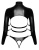 Боди с ремешками Bad Kitty Bondage Body, M
