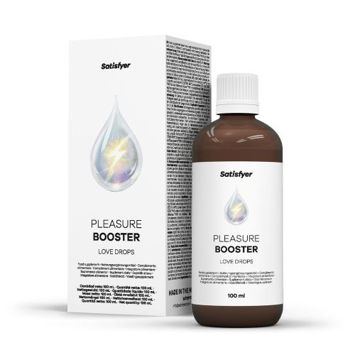 Харчова добавка краплі для підвищення лібідо Satisfyer Love Drops Pleasure Booster 100 мл - купити в Україні | Секс шоп SEX-SHOP.ua