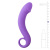 EasyToys Curved Dong - Фаллоимитатор, 17.5 см (фиолетовый)