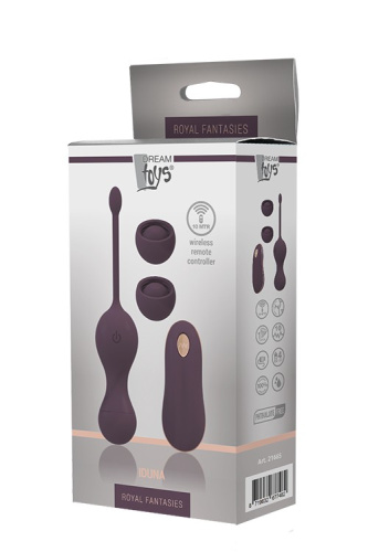 Dream Toys Royal Fantasies Iduna - Вагинальные шарики, 16 см (фиолетовый)