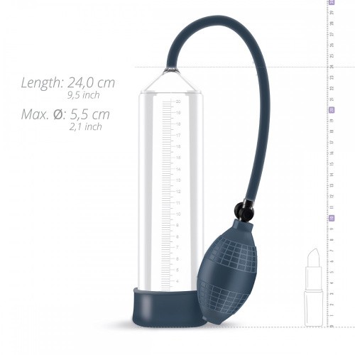 Boners Penis Pump No.1 - Вакуумная помпа, 24 см (прозрачный)