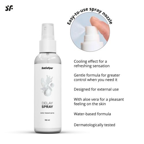 Пролонгатор Satisfyer Delay Spray 150 мл - купити в Україні | Секс шоп SEX-SHOP.ua