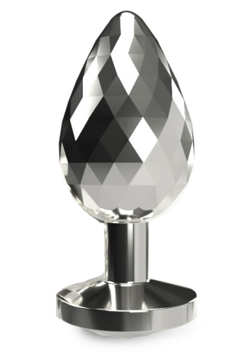 Металева анальна пробка Toy Joy Disco Diamond Plug – розмір L - купити в Києві, Україні