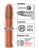 Pipedream Perfect Extension Flesh - Насадка-подовжувач для пеніса, +7.6 см (тілесний) - купити в Києві, Україні