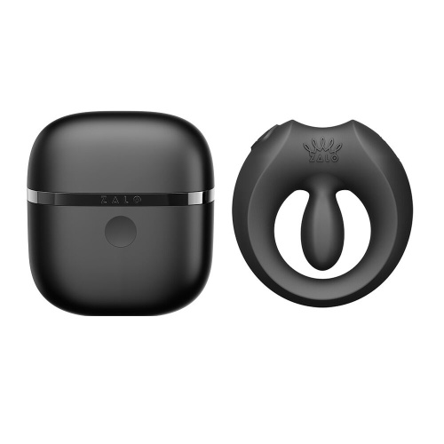 Ерекційне кільце зі смарт управлінням Zalo Apis Obsidian Black - купити в Україні | Секс шоп SEX-SHOP.ua