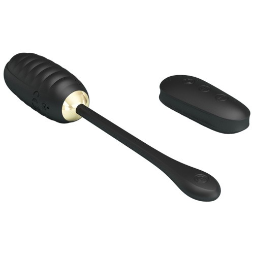 Pretty Love Doreen Remote Control Egg - Виброяйцо, 19,7 см (черный)