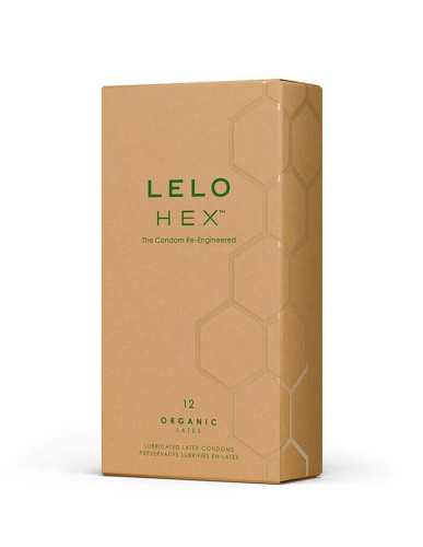 Презервативы LELO HEX Condoms Organic 12 Pack
