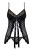 Obsessive Dotina babydoll - сексуальный бэби долл, L/XL (чёрный)