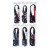 sLash VIP Leather Flogger - кожаный флогер, 55 см (чёрный с красным) sLash VIP Leather Flogger - кожаный флогер, 55 см (чёрный с красным)