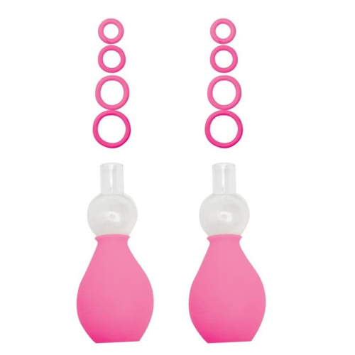 Topco Sales Nipple Enlargers  - Помпы для сосков, 1.1 см (розовый)