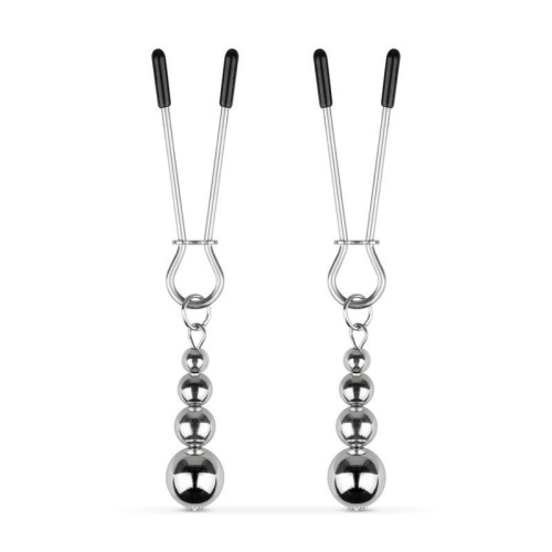 Зажимы для сосков Bedroom Fantasies: Nipple Clamps with Beaded Chain