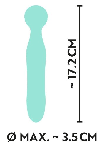 Orion - Cuties Mini Vibrator Green - Вибратор, 17.2х3.5 см