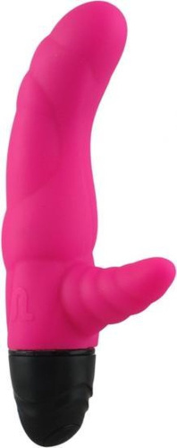 Adrien Lastic Cyclone Magenta - вибратор рельефный со стимуляцией точки G, 16х3.3 см (фиолетовый)